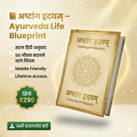 अष्टांग हृदयम – असली आयुर्वेद का ज्ञान